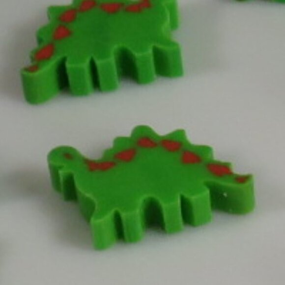 Easter Egg Filler: Small Dinosaur Erasers (24 items) Dinosaurs (they stand up) - Picture 3 of 9